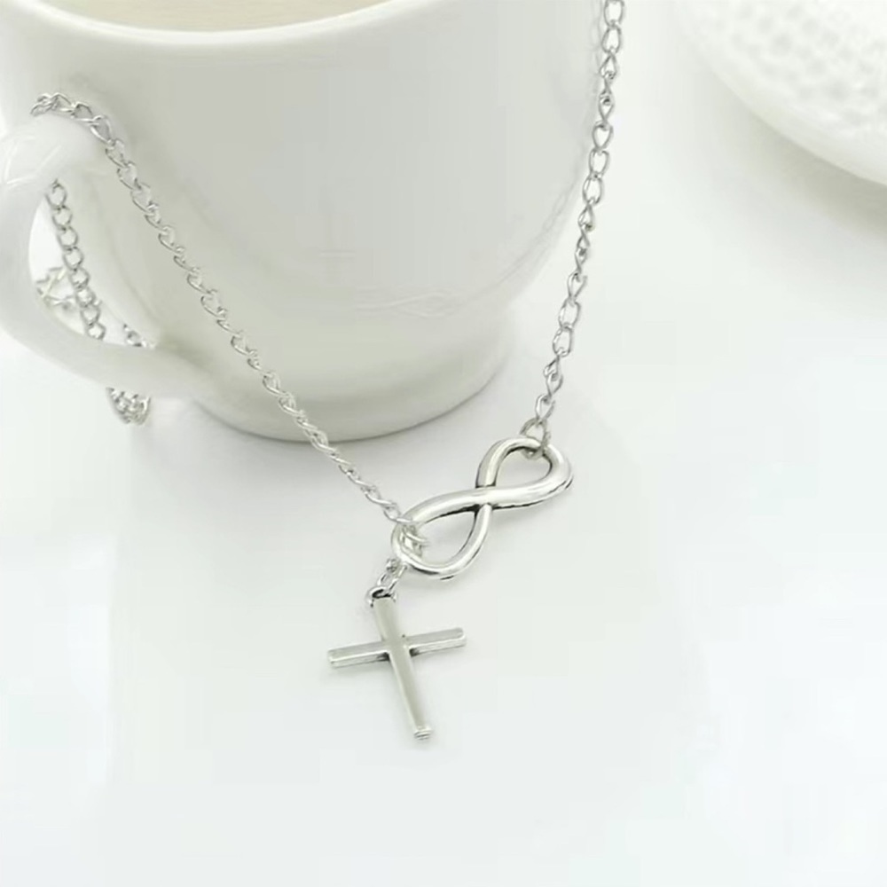 ✝️SO014✝️ FOREVER FAITHFUL INFINITY CROSS - Picture 6 of 9